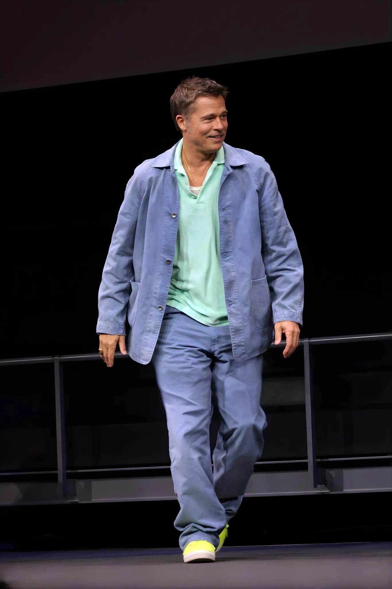 A Closer Look at Brad Pitt’s Iconic Blue Jacket